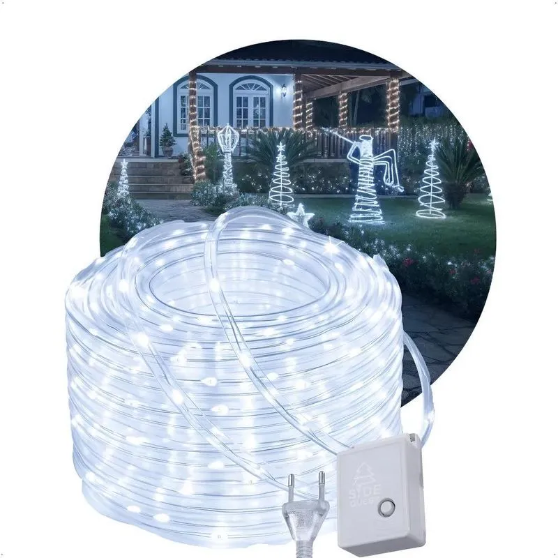 Pisca Pisca Mangueira Led Sidequest 10 Metros 8 Funções 10 M