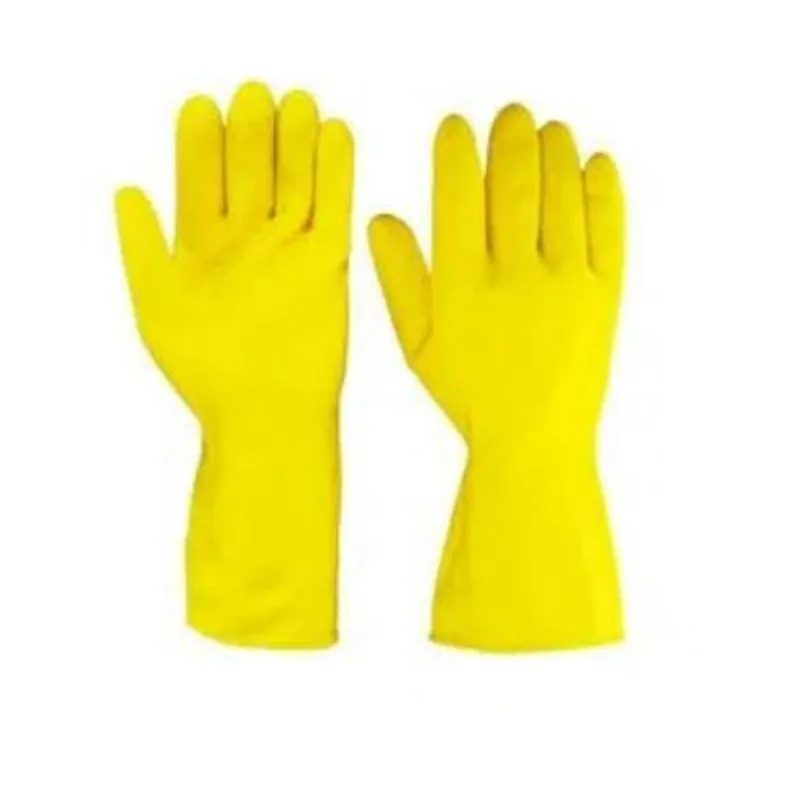 Luva 283810402 G Dupla Face Standard Sao Roque Amarela