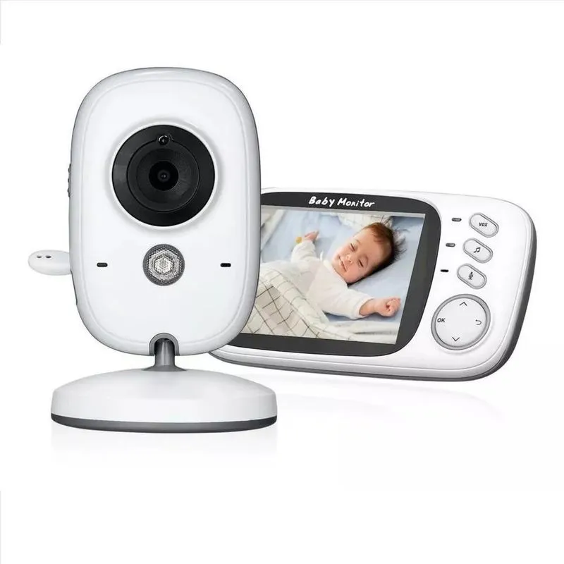 Babá Eletrônica Câmera S/fio Vídeo Voz Monitor Visão Noturna
