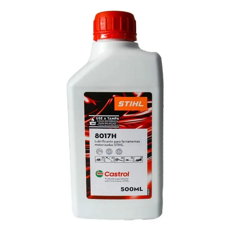 2x Óleo Stihl Castrol 2 Tempos 500ml 8017 H
