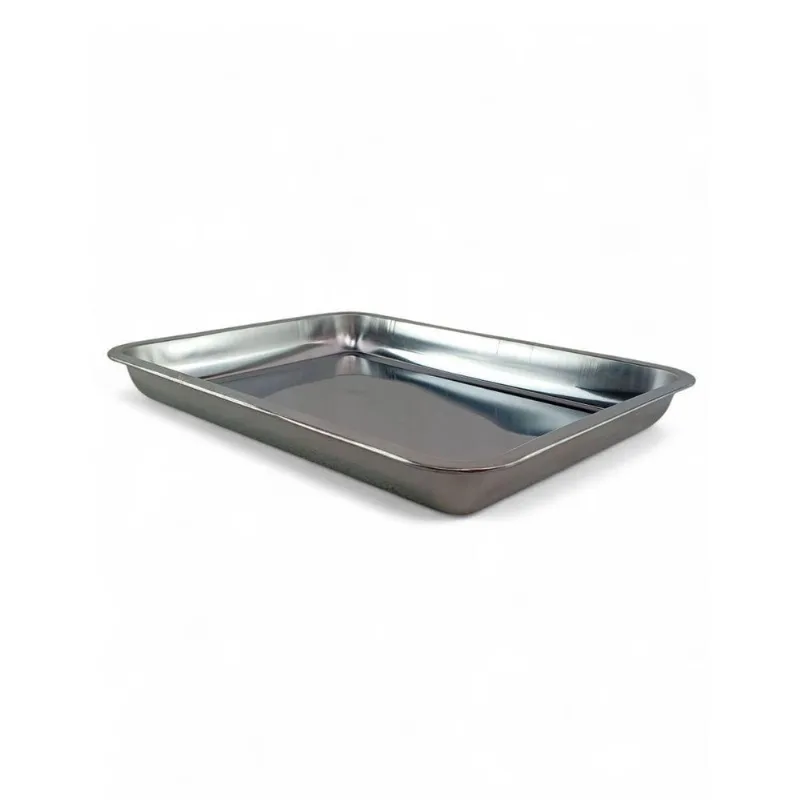 Assadeira Retangular BSL3883-3 Assar Pães Alumínio Resistente Cozinha Prata Compre Desejos 35CM