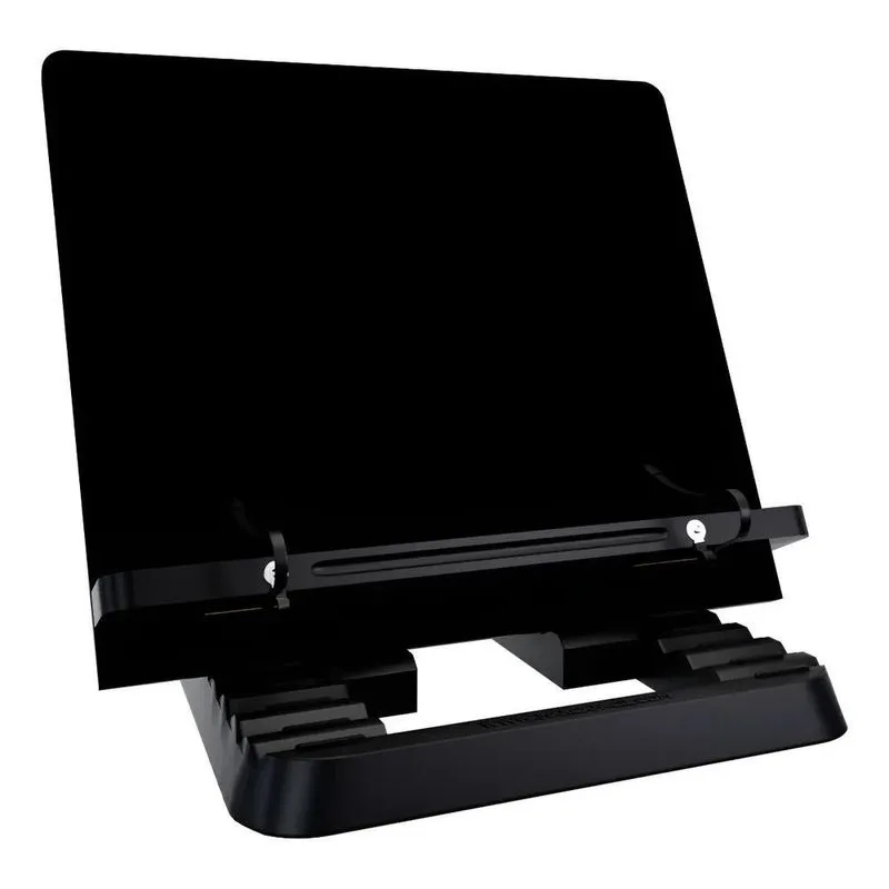 Apoio De Leitura Livro E Notebook - Preto