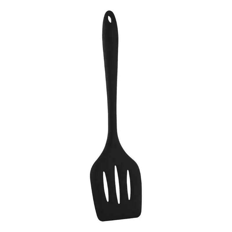 2x Espátula Silicone Para Frituras Omeletes Lanches Resisten