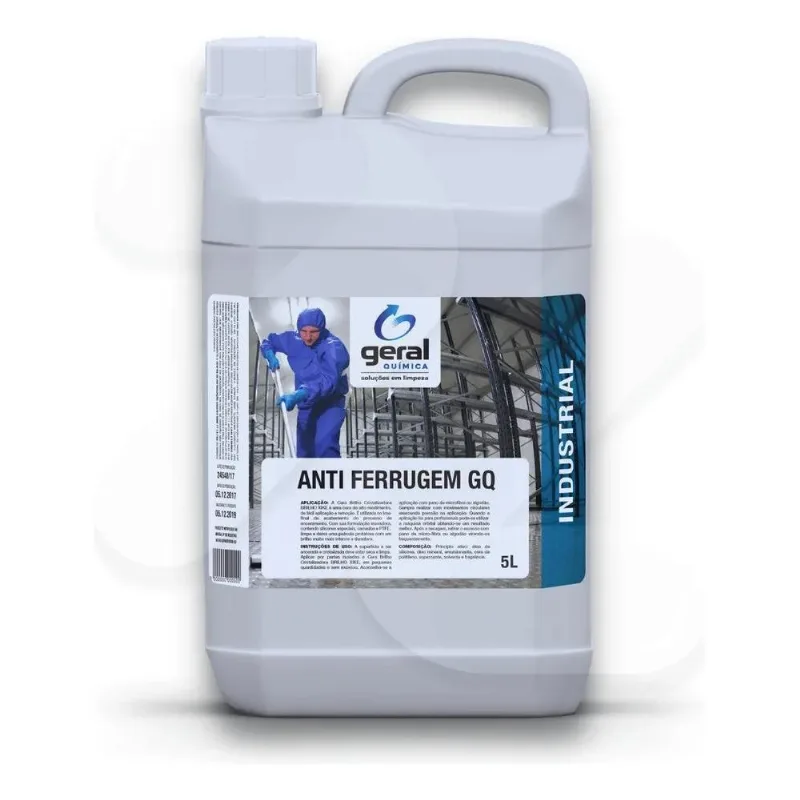 3x Removedor, Neutralizador E Anti Ferrugem Ferrox - 5 Lit