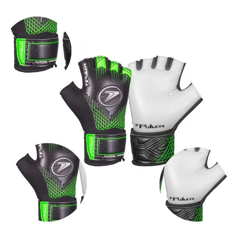 2x Luva De Goleiro Futsal Poker Neo Training