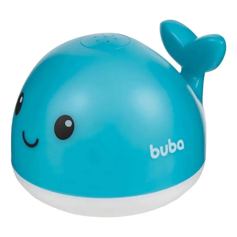 10x Brinquedo De Banho Baleia Esguicha Água Com Luz 18815 -