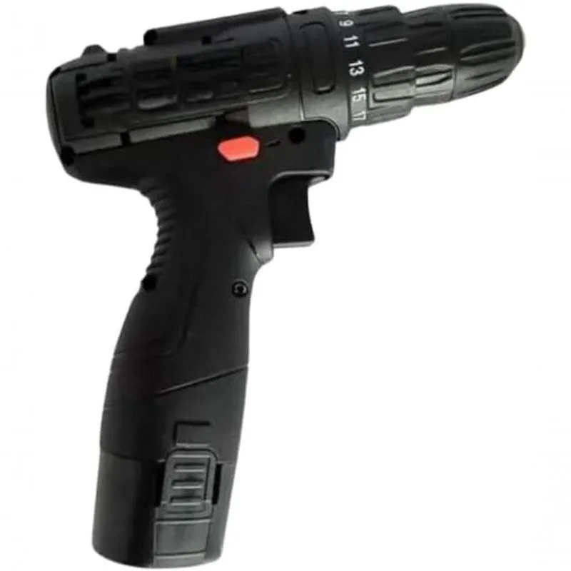 Furadeira E Parafusadeira Bivolt Compacta 12v Profissional Dupla Velocidade Com Mandril Ajustável Lwj-214