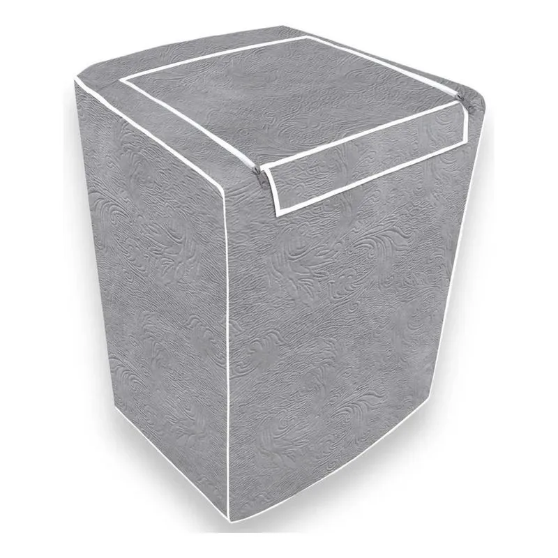 Capa Máquina Lavar Electrolux Brastemp 12kg 13kg 14kg Bege M