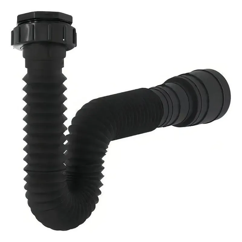 2x Tubo Extensivo Sifão Sanfonado Universal Linha 70cm Bluki