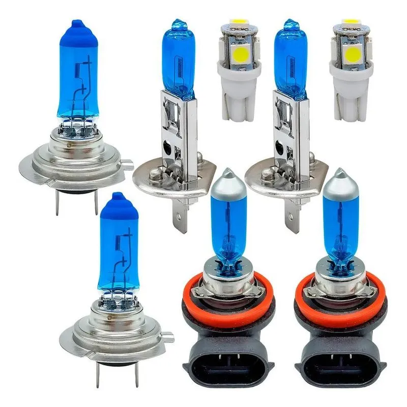 Kit Lampada Farol Alto Baixo E Milha Nebli Gol G6 2013 A 201