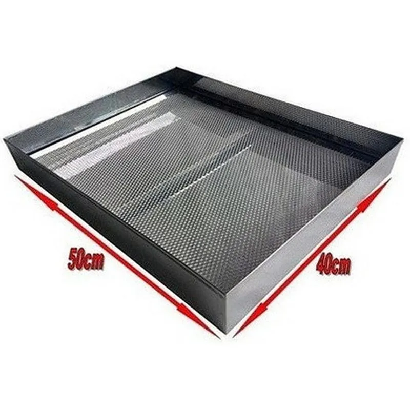 Escoredor De Batata Frita Aço Inox Bandeja 40X50X6Cm