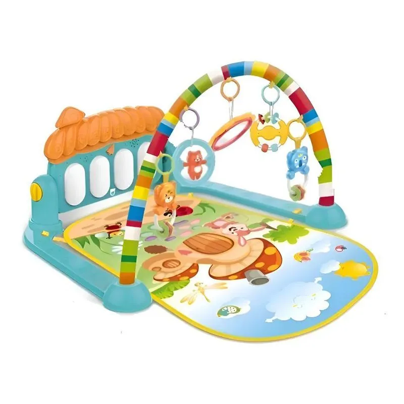 Wakaii Tapete Musical Infantil Azul Glaciar Piano Champión