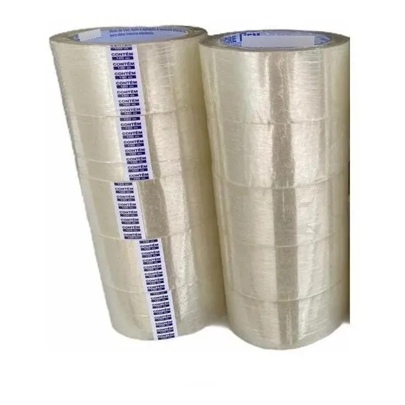 3x Fita Lacre Bem Adesiva De Embalagem 100x45mm 10 Unidades