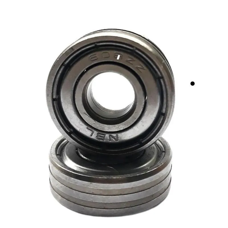 05 Peças Rolamentos 608z- Blindagem Em Aço - 8x22x7mm