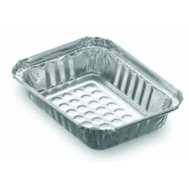 Bandeja Alumínio Retangular 120x160mm 500 Ml Caixa Com 100