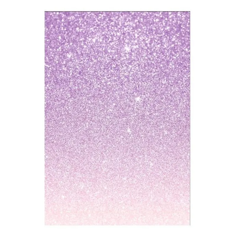 Painel Festa Retangular Vertical Casadin Glitter Lilás Degra