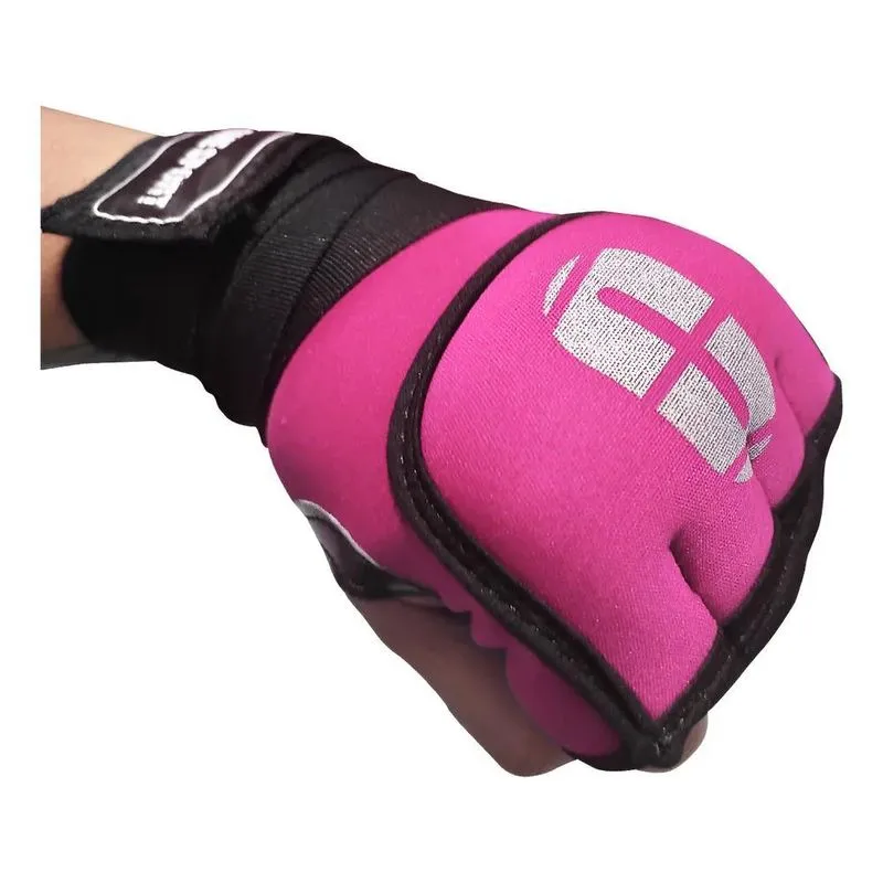 Luva De Treino Sparring Mma Muay Thai Bandagem Preto M