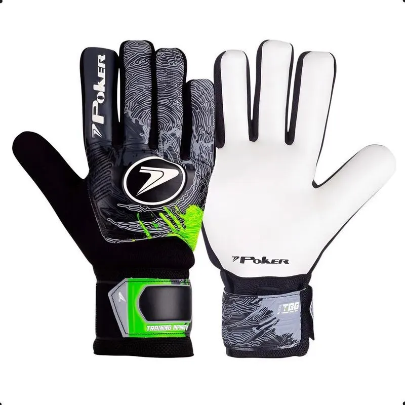 Luva De Goleiro Campo Adulto Envio Preto-preto 11