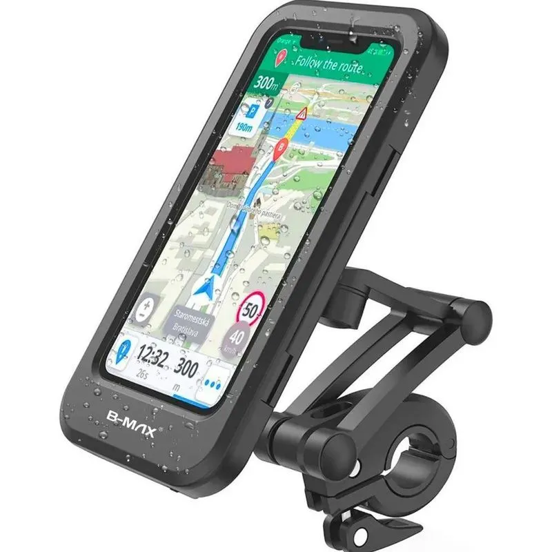 2x Suporte Moto E Bike Rhead Á Prova Dágua Articulado 360 C