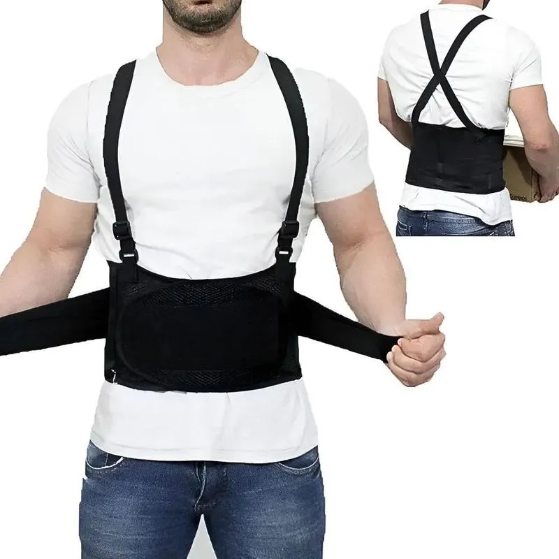 Cinta Lombar Ergonômica Reforçada Coluna Postura Abdominal P
