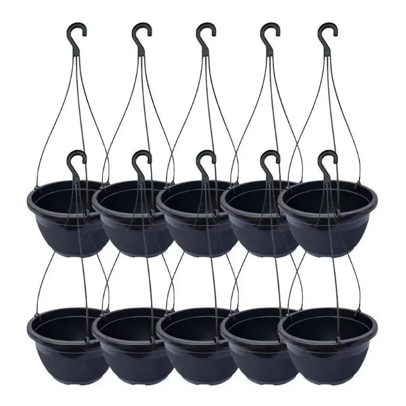 10x 10 Vasos Cuia Para Pendurar Jardinagem Decoração Para P