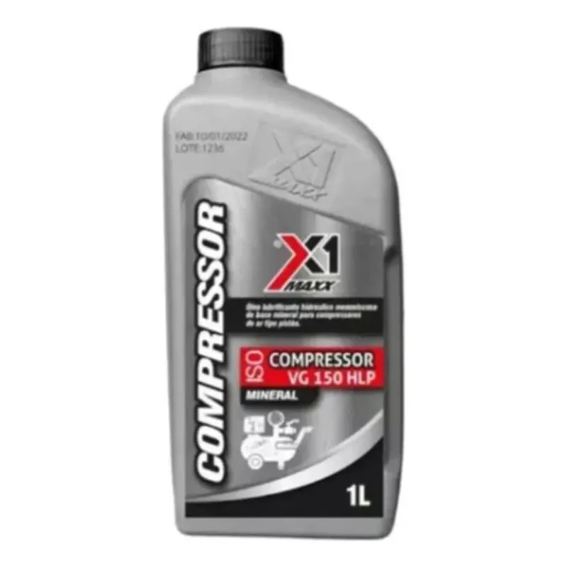 2x Óleo Lubrificante P Compressor Em Geral 1 Litro