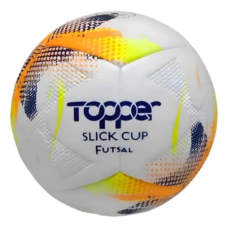 Bola Topper Slick Cup Futsal Cor Amarelo