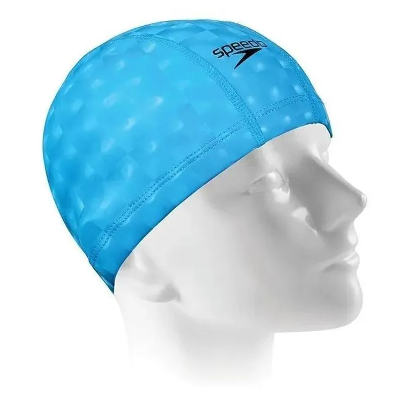 Touca De Natação Comfort 3d Cap - Azul - Speedo