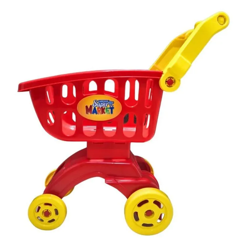 Carrinho De Compras Infantil Super Market Mercadinho Boneca