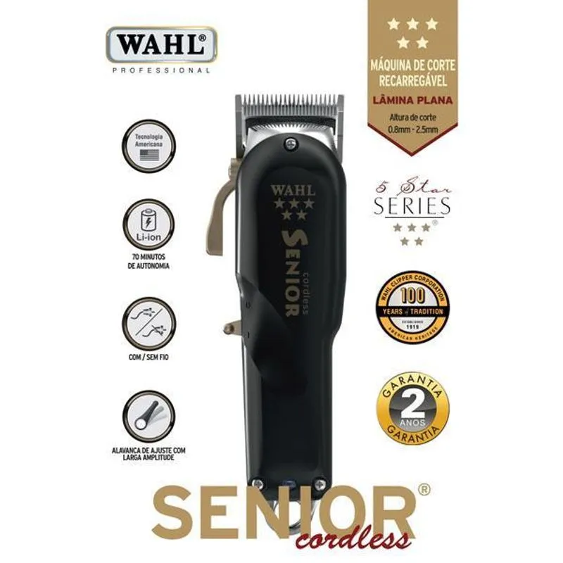 Wahl Sênior Cordless Bi Volt
