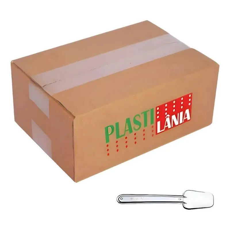 Pazinha Plástica Transparente Sorvete Com 1000 Un