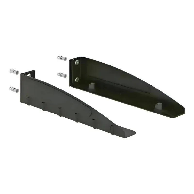 Suporte Preto Para Microondas Forno Elétrico Parede F-decor