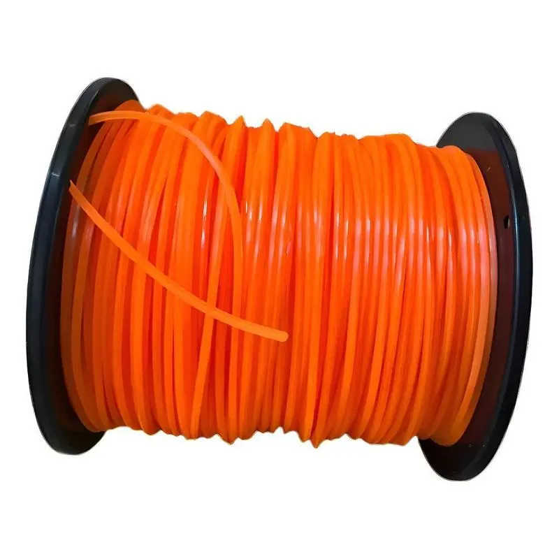 Willmax Fio Nylon Quadrado 3,00mm, Bobina 2,25kg, Aprox 255m