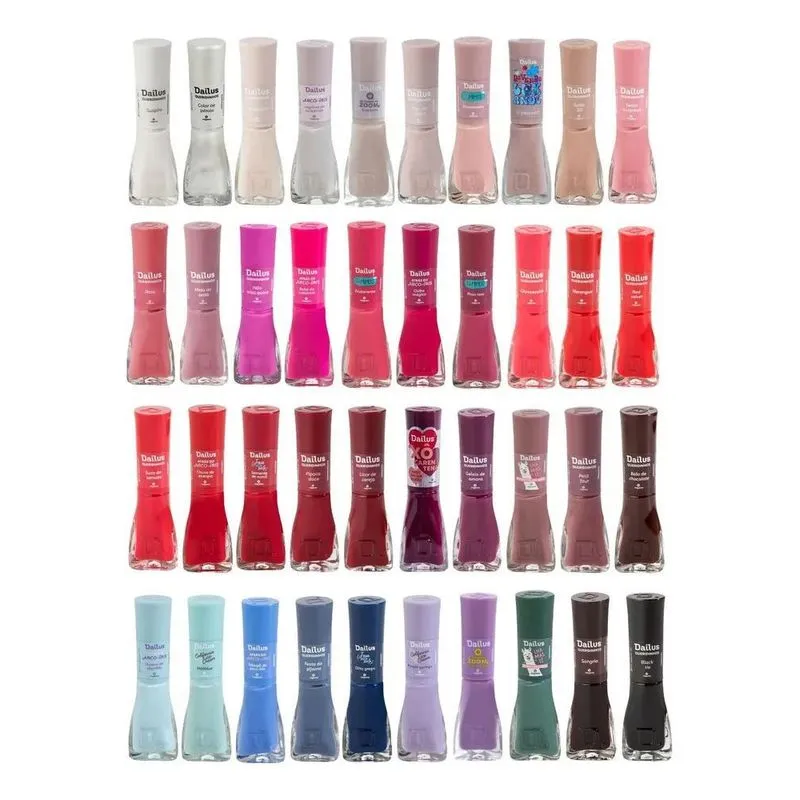 Kit 40 Esmaltes Dailus Cores Sortidas