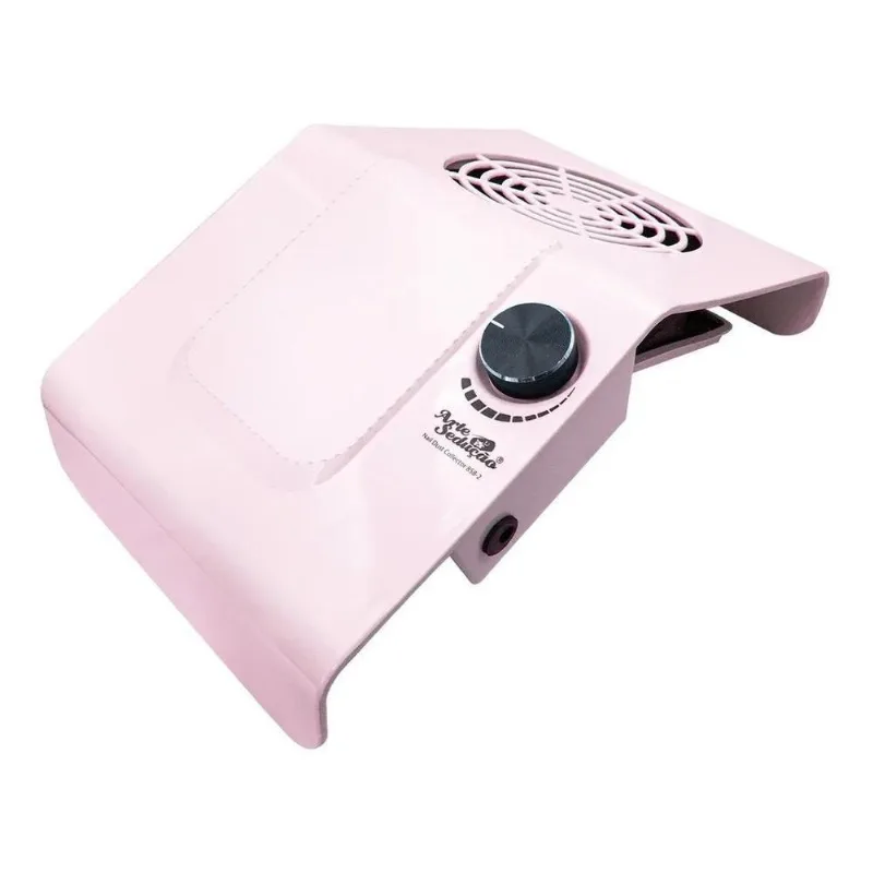 Coletor De Pó Aspirador Sugador Unha Gel Profissional Rosa U