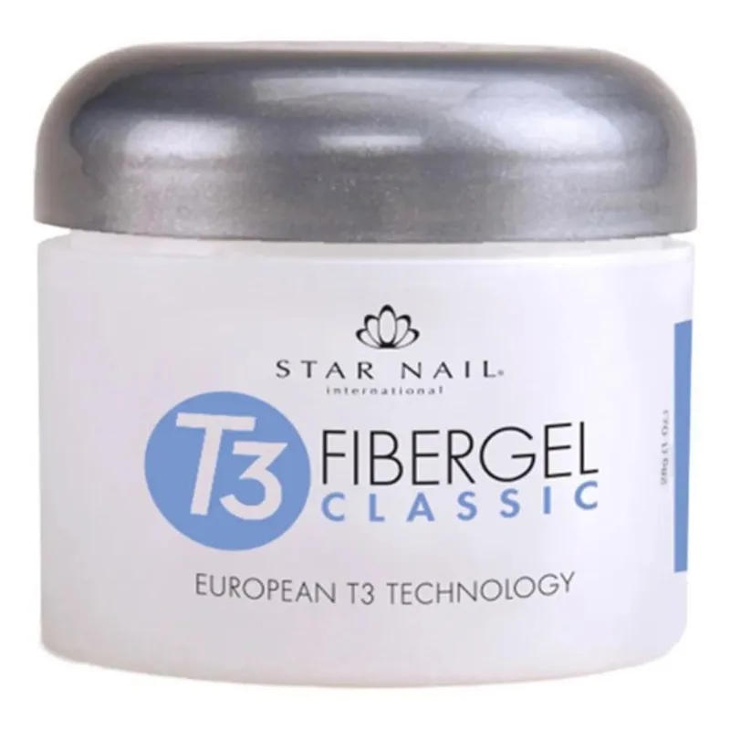 Gel T3 Fibergel Clear Star Nail Internacional / Cuccio 28g