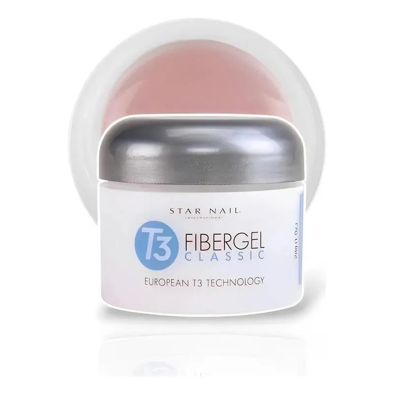Gel Cuccio Star Nail T3 Fibergel Classic Pink 28g