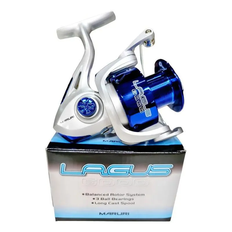 Molinete Maruri Lagus 6000 - 4.7:1 Drag 5kg Azul
