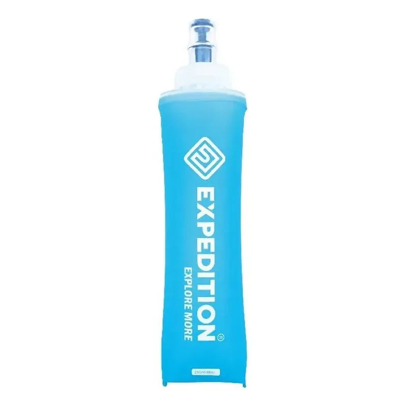 3x Garrafa Squeeze Soft Flask Silicone 250ml Portátil Dobráv