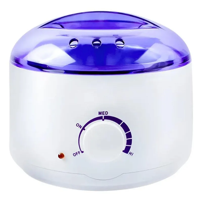 Panela Cera Quente Aquecedor Elétrica Depilação Branco Bivolt