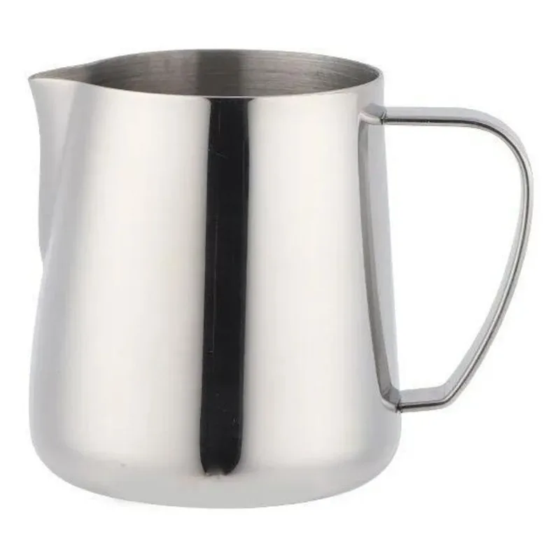 10x Leiteira Pitcher Para Cafe Barista 350 Ml Aço Inoxid