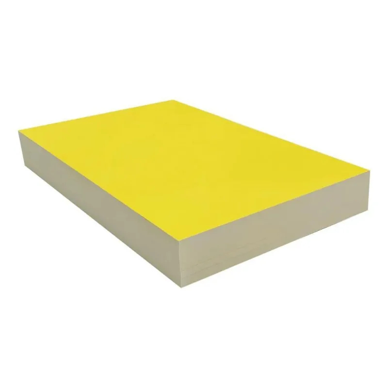 Cartaz Amarelo Supermercado P/Laser/Inkjet Tam A4 - 200 Unid
