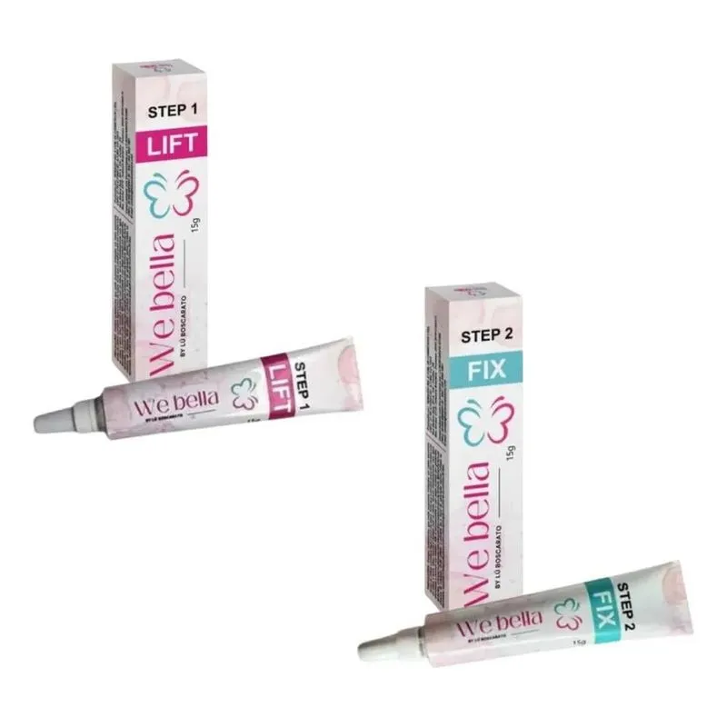 Kit Passo 1 E 2 Lash Lifting Brow Lamination We Bella Anvisa