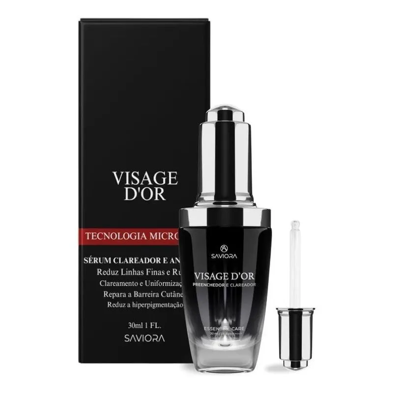 3x Serum Facial Visage Dor - Saviora Skincare Manchas