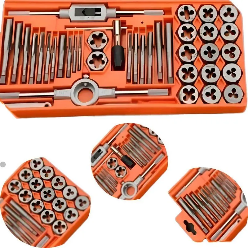 3x Kit Macho Fêmea Tarraxa Rosca Interna Externa Tarracha 40