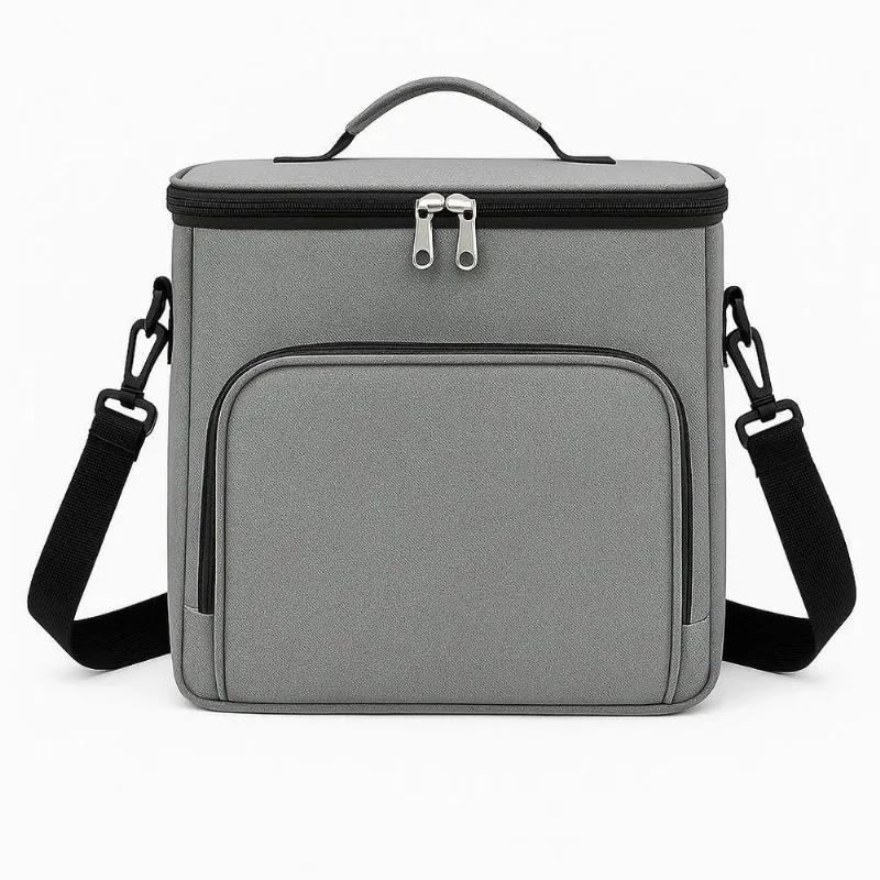 Bolsa Térmica Marmita Com Alça - Cinza