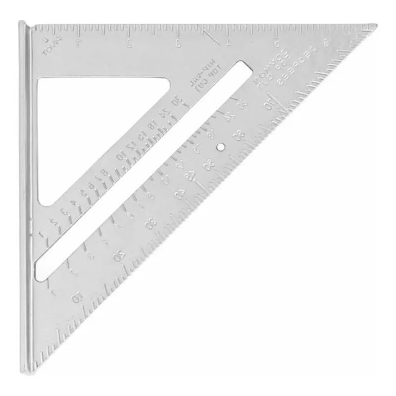 Esquadro Speed Square Alumínio Triangular 7pol - Paraboni