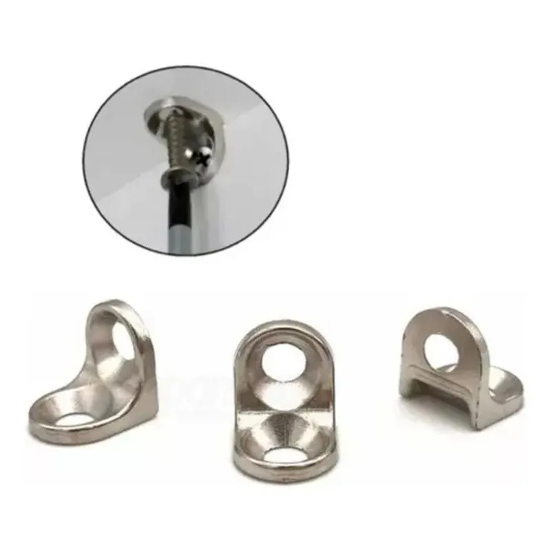 Cantoneira Zamac 13x13 Niquelada 2 Furos Leve ( 500uni )
