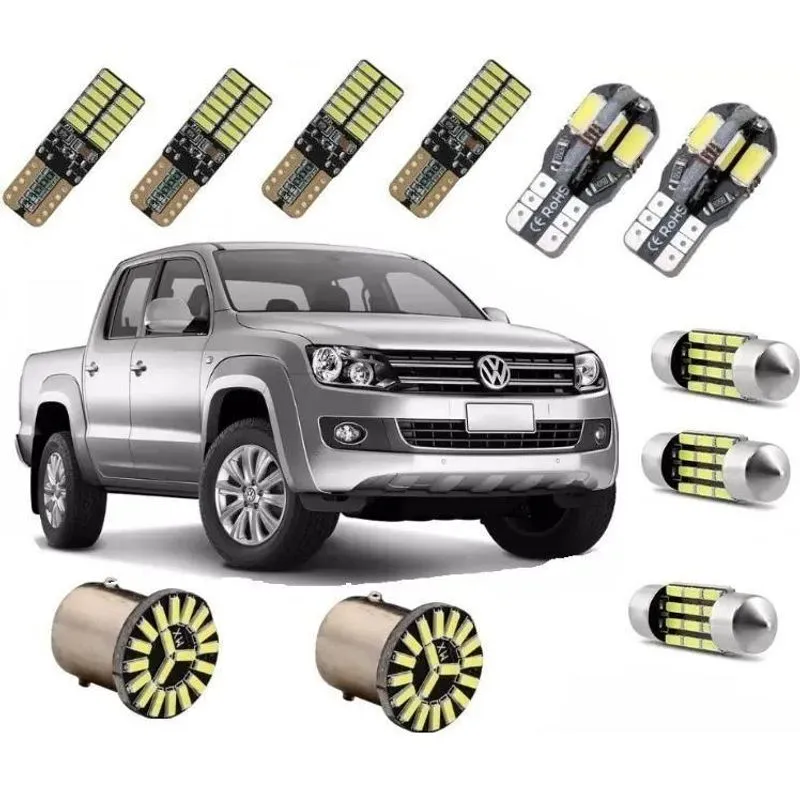 3x Lampadas Led Premium Amarok Kit Completo Canbus