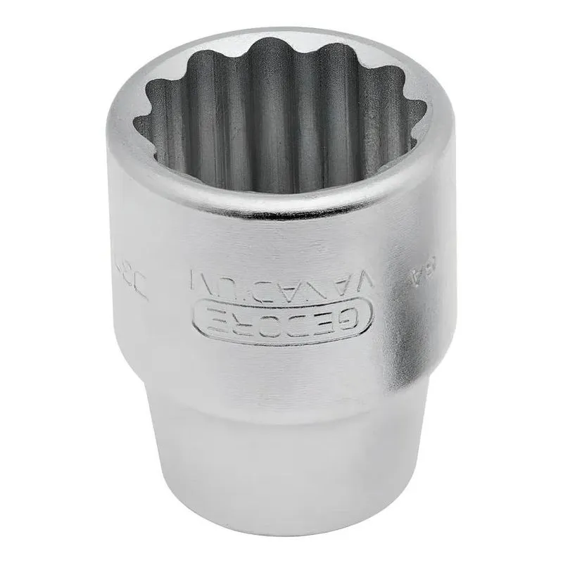 Soquete Estriado 30 Mm Com Encaixe 3/4 - Gedore